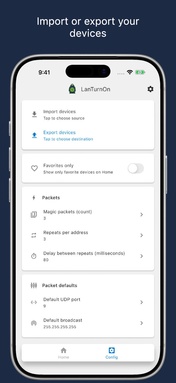 LanTurnOn screenshot 3