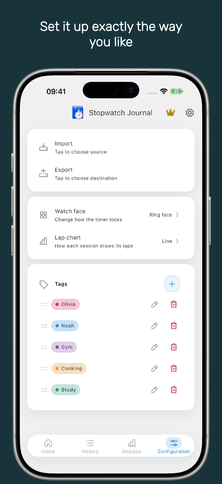 Stopwatch Journal screenshot 5