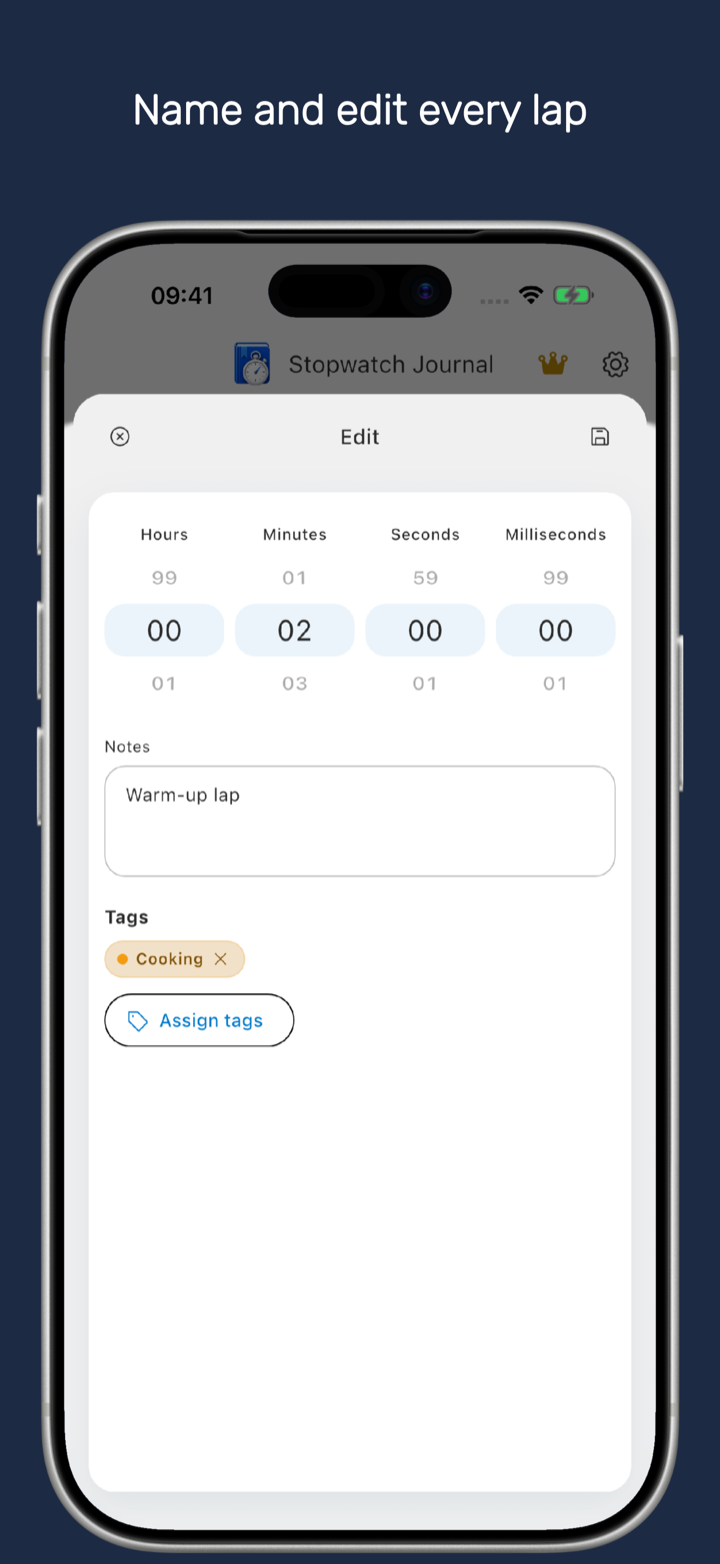 Stopwatch Journal screenshot 7